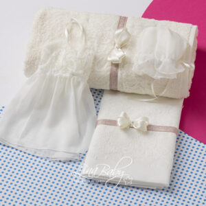 Lina Baby Σετ Λαδόπανο Artemis LB-1536 Ivory