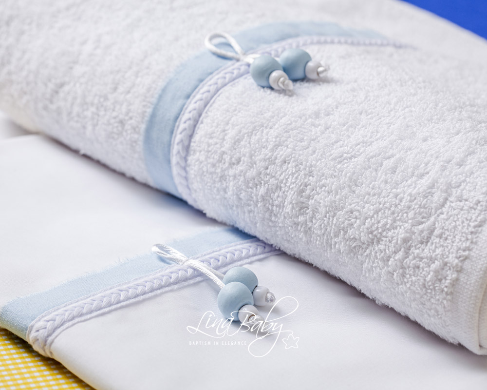 Lina Baby Σετ Λαδόπανο Baby Boom LB-1556 White - Image 2