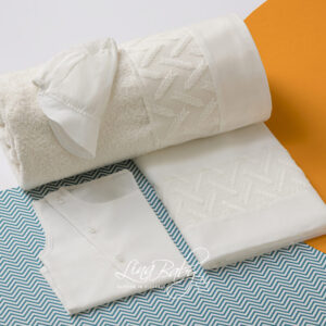 Lina Baby Σετ Λαδόπανο LB-1560 Eros Ivory