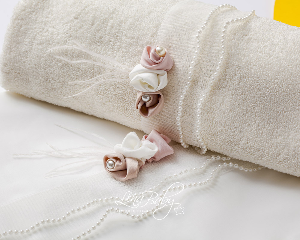 Lina Baby Σετ Λαδόπανο Ciara LB-1565 Ivory - Image 2