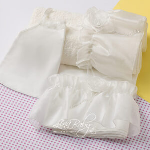 Lina Baby Σετ Λαδόπανο Valeria 1568 Ivory