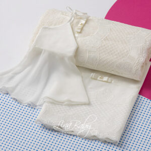 Lina Baby Σετ Λαδόπανο Isabel LB-1570 Ivory