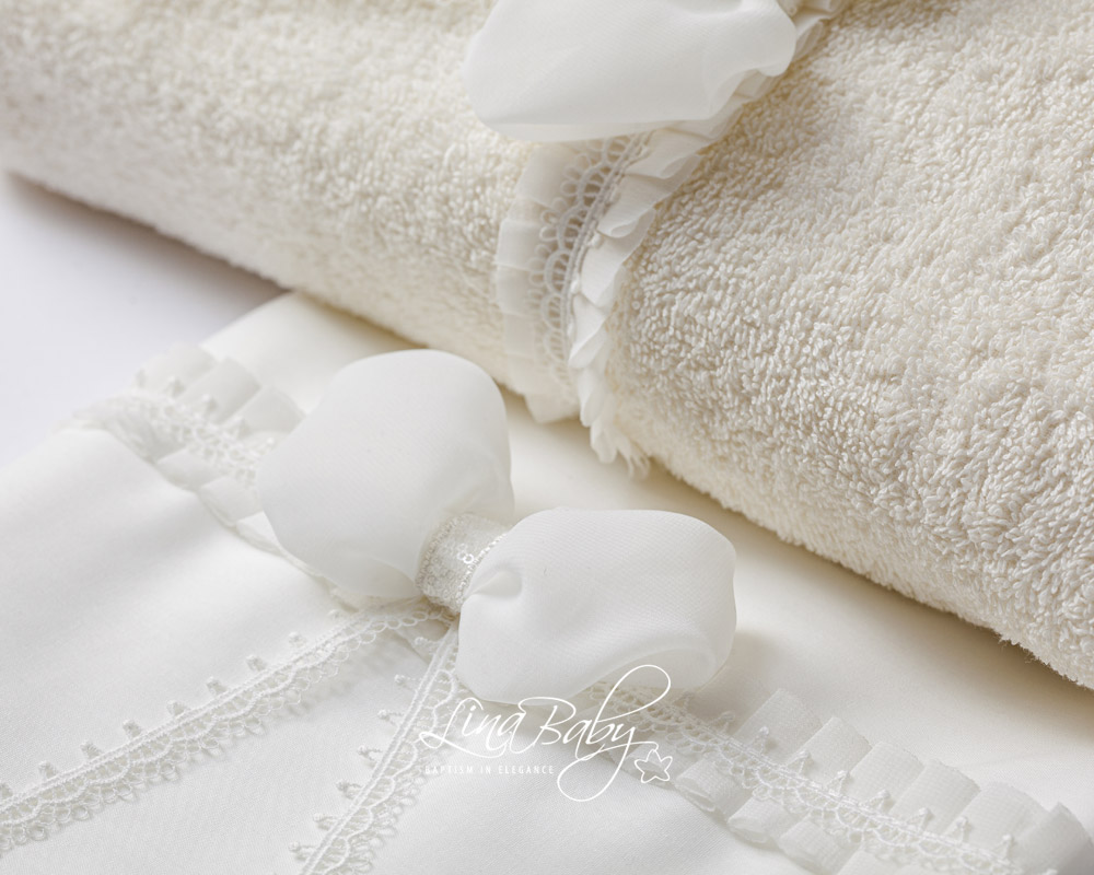 Lina Baby Σετ Λαδόπανο Alcyone LB-1571 Ivory - Image 2