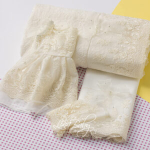 Lina Baby Σετ Λαδόπανο French Lace LB-618 Ivory