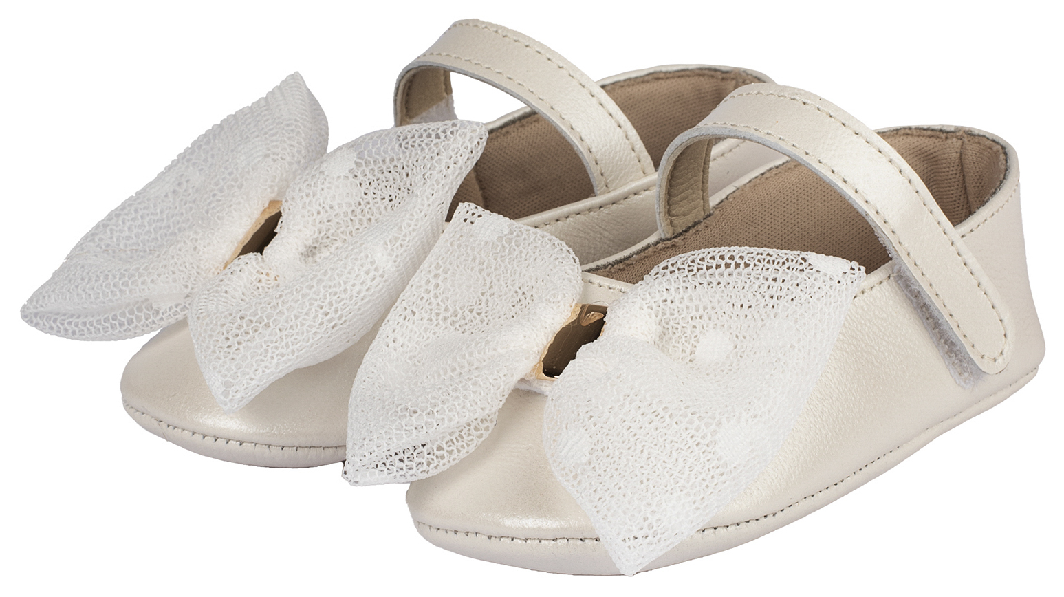 Μπαλαρίνα με Τούλινο Φιόγκο MI1573 Εκρού - Image 2