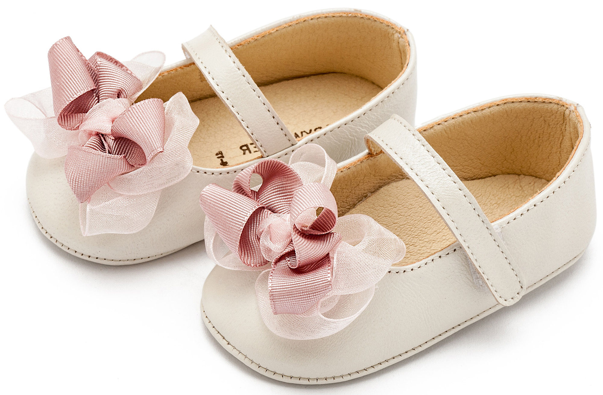 Γοβάκι Μονή Μπαρέτα με Υφασμάτινο Χειροποίητο Φιογκάκι - Image 2