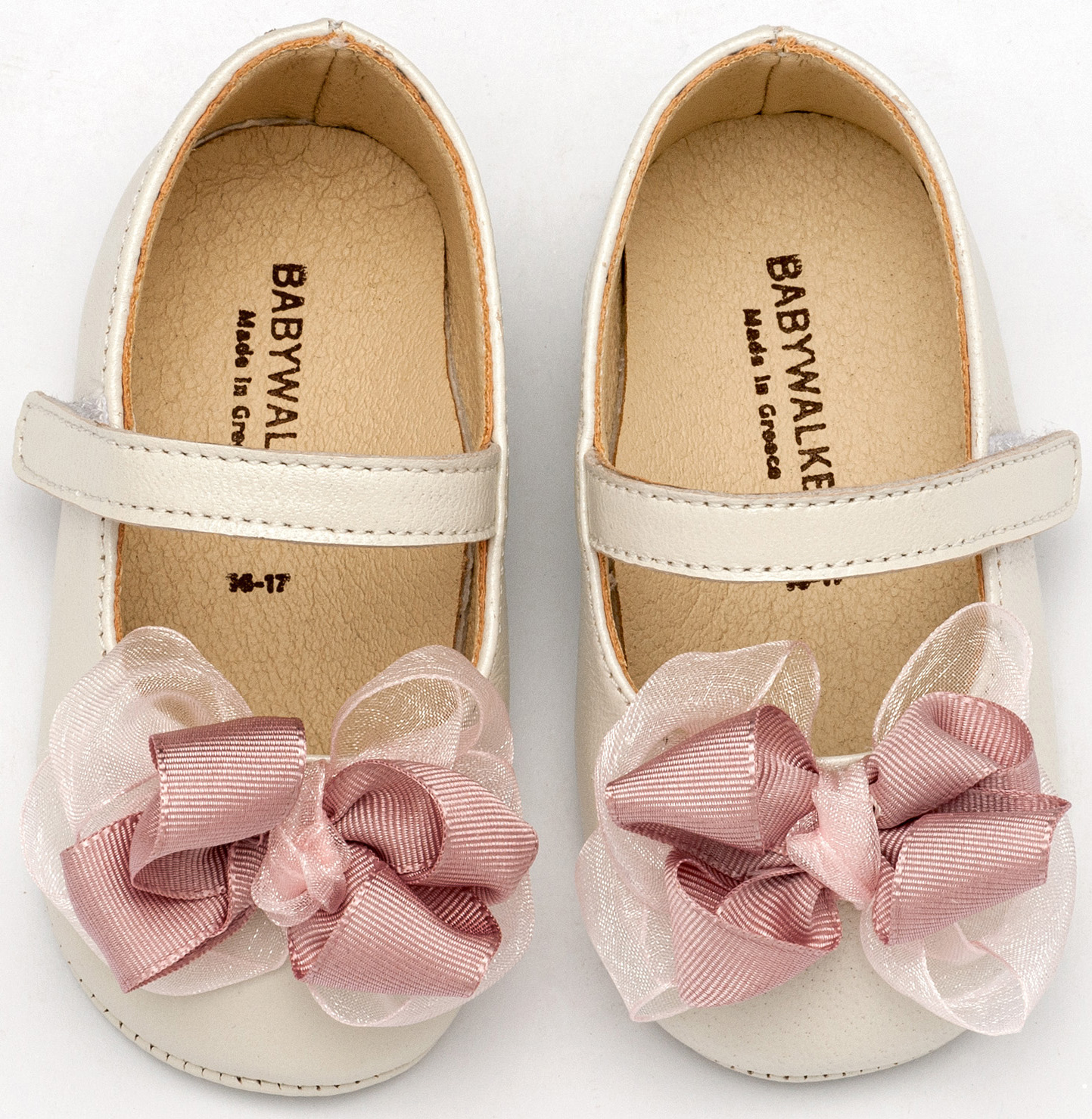 Γοβάκι Μονή Μπαρέτα με Υφασμάτινο Χειροποίητο Φιογκάκι - Image 3