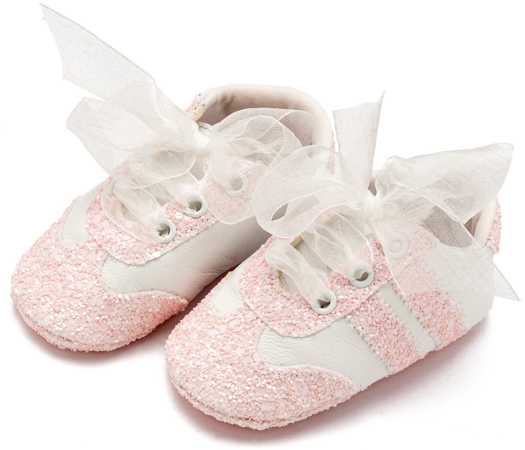 Δετά Sneakers με Κορδέλα Οργάντζα MI1653 Ροζ - Image 3