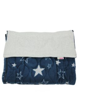 Minene Dots Ποδόσακος Καροτσιού με θέμα αστέρια μπλε 80x45εκ. 18206058440OS