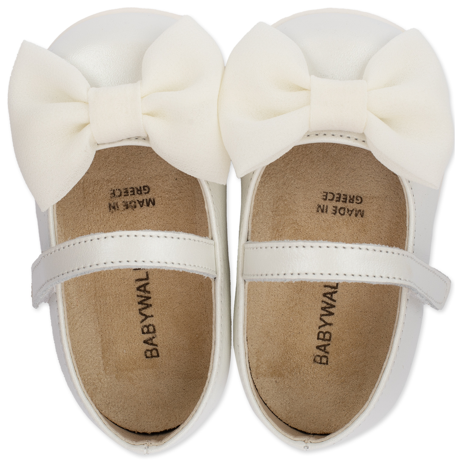 Γοβάκι Μονή Μπαρέτα με Φιόγκο PRI2525 Εκρού - Image 2