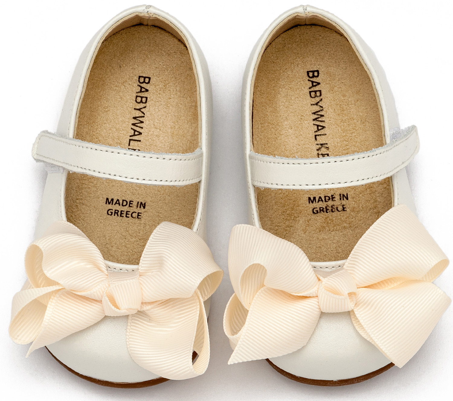 Γοβάκι Μονή Μπαρέτα με Φιόγκο PRI2631 Εκρού - Image 2