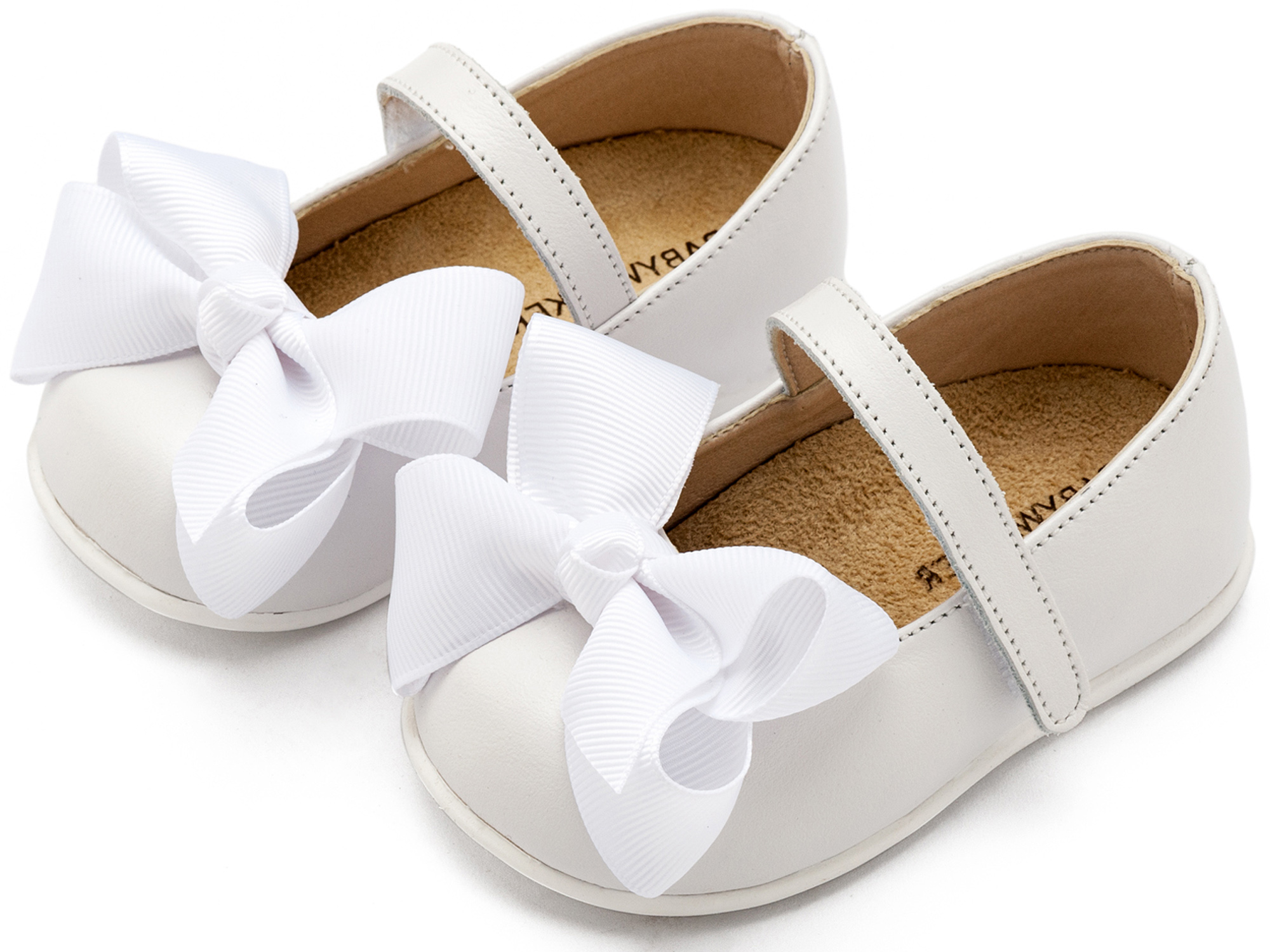 Γοβάκι Μονή Μπαρέτα με Φιόγκο PRI2631 Λευκό - Image 3