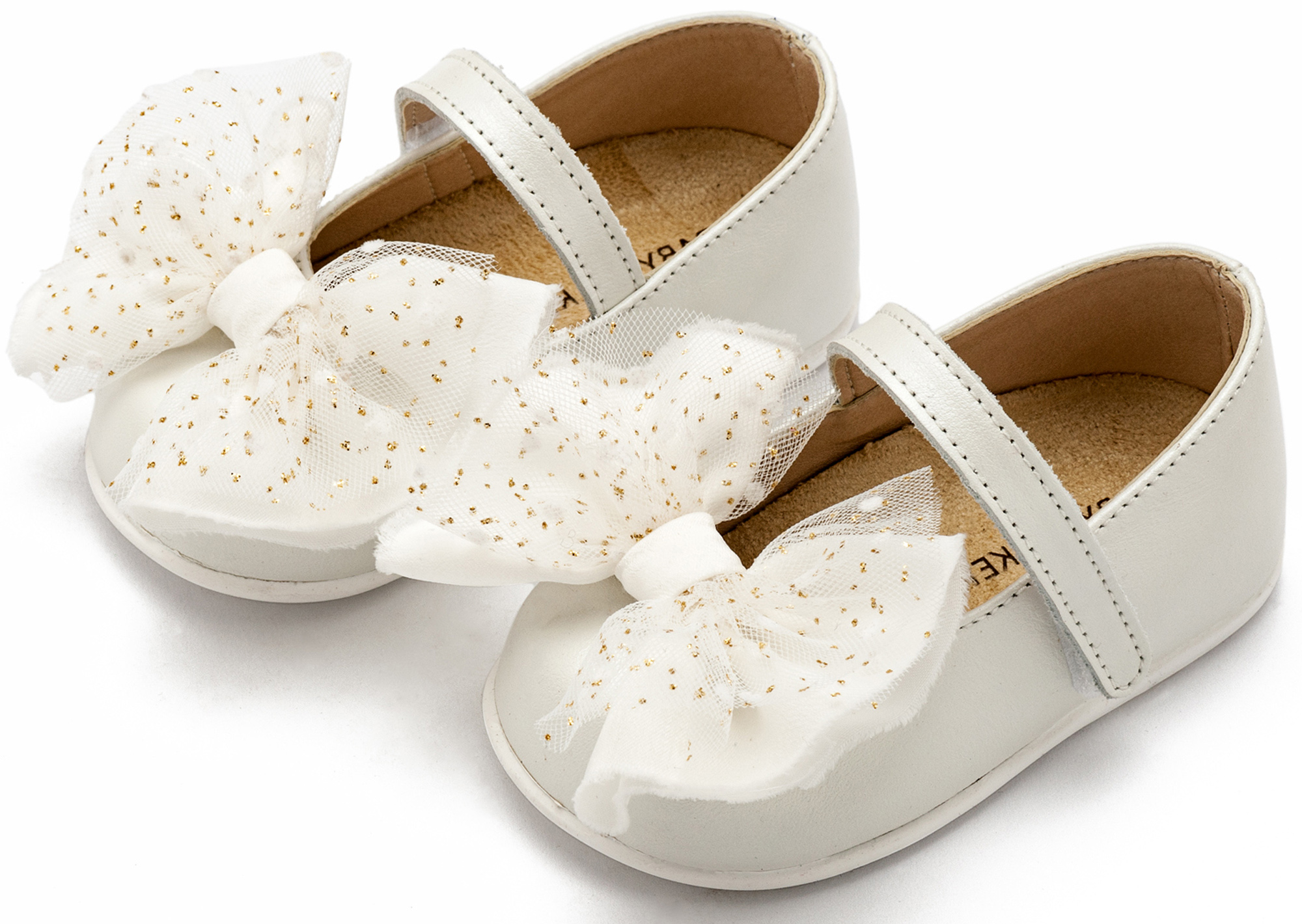 Γοβάκι Μονή Μπαρέτα με Φιόγκο PRI2638 Εκρού - Image 3