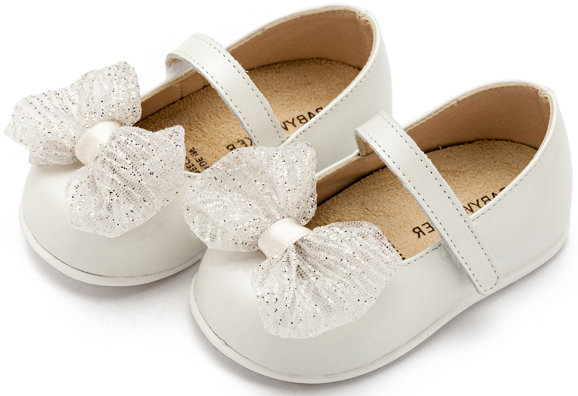 Γοβάκι Μονή Μπαρέτα με Φιόγκο PRI2639 Εκρού - Image 3