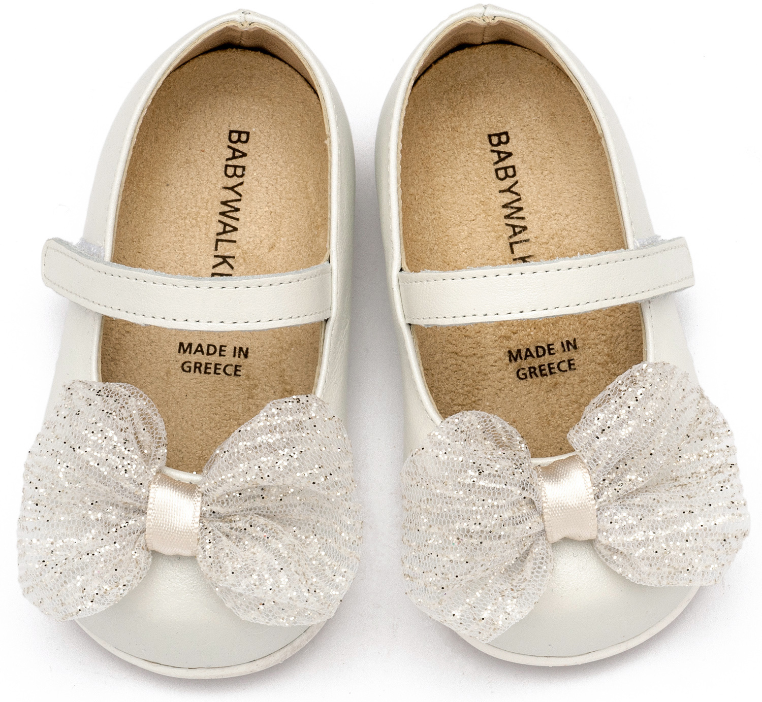 Γοβάκι Μονή Μπαρέτα με Φιόγκο PRI2639 Εκρού - Image 4