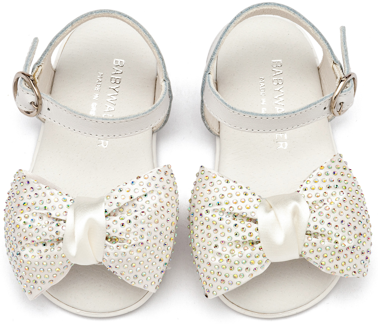 Πέδιλο Διακοσμημένο με Φιόγκο PRI2643 Λευκό - Image 2