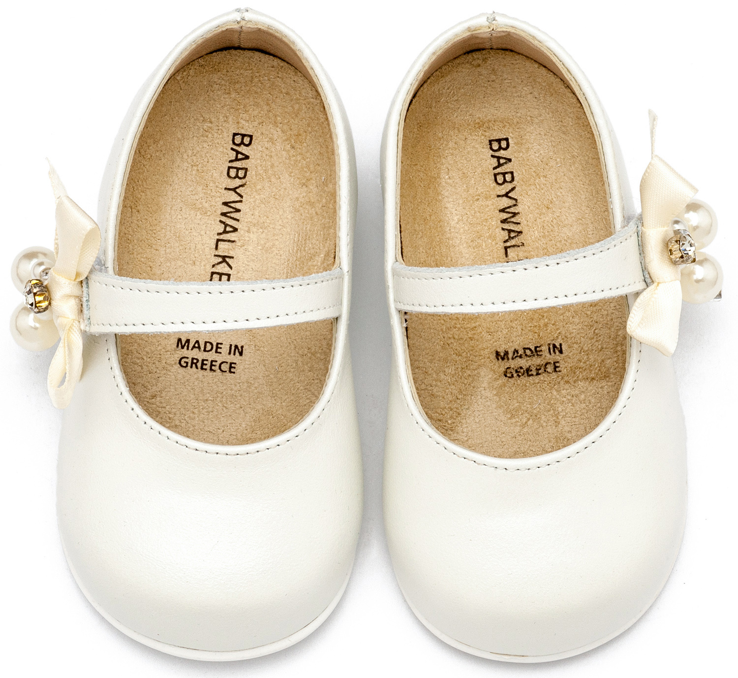 Γοβάκι Μονή Μπαρέτα με Φιογκάκι και Πέρλες PRI2646 - Image 2