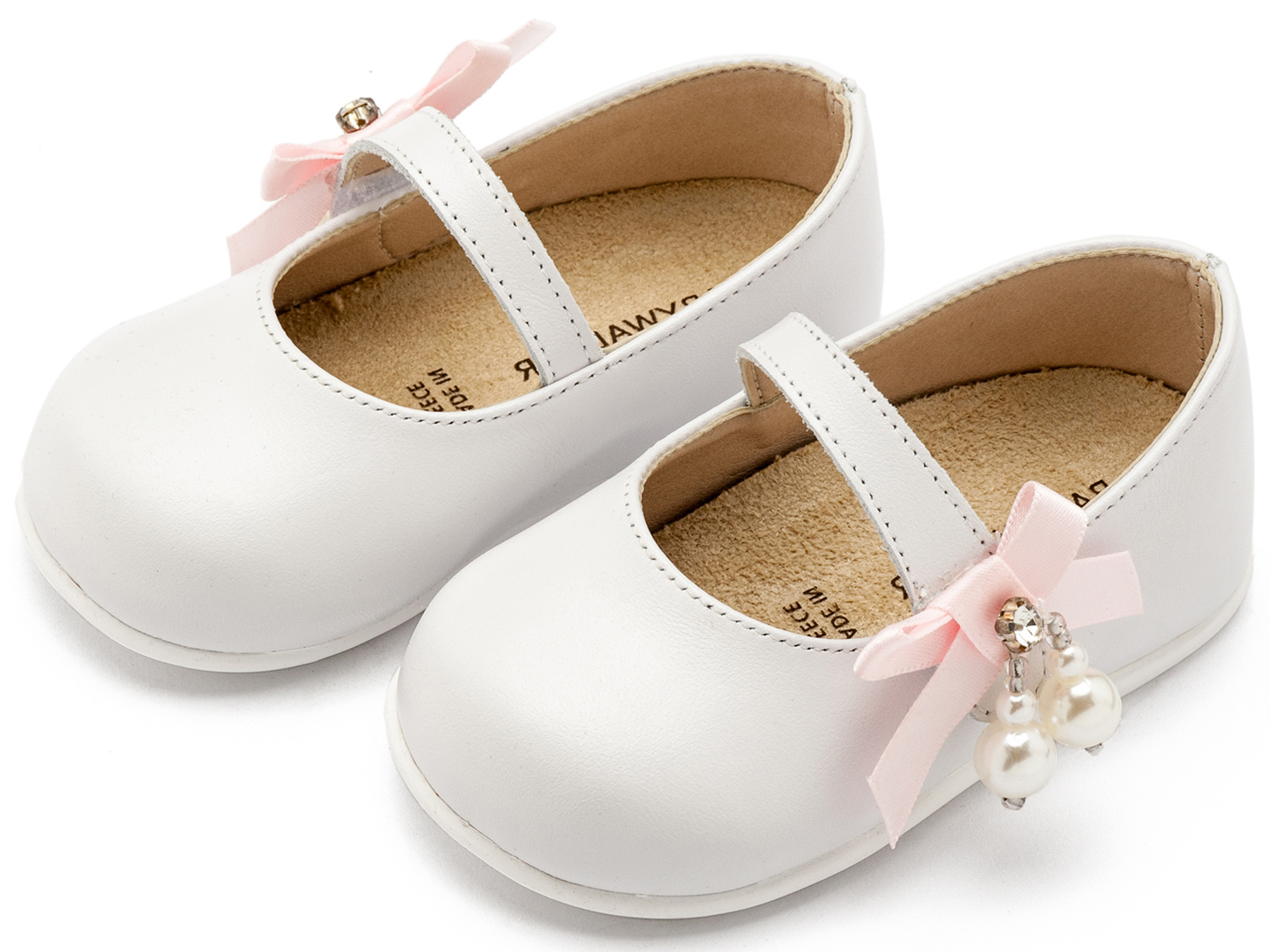 Γοβάκι Μονή Μπαρέτα με Φιογκάκι και Πέρλες PRI2646 - Image 3