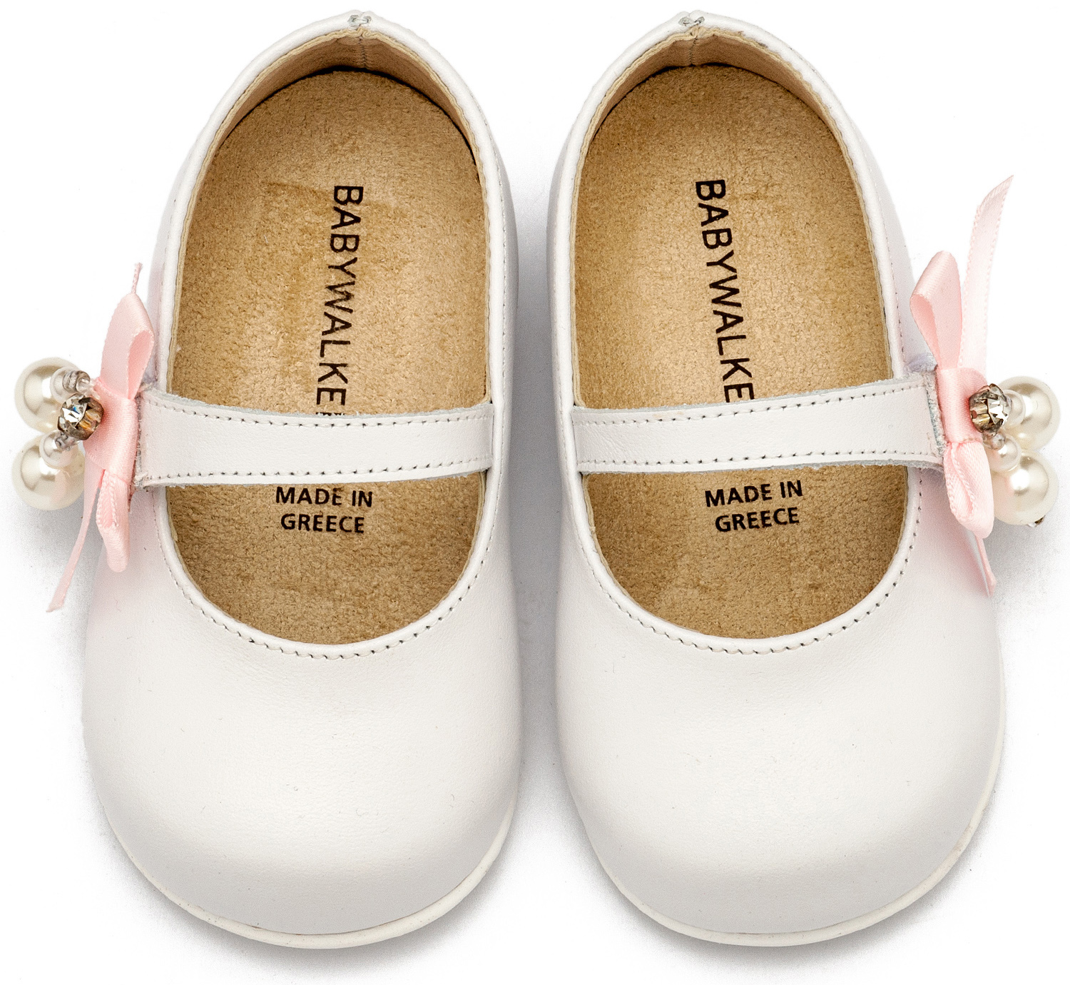 Γοβάκι Μονή Μπαρέτα με Φιογκάκι και Πέρλες PRI2646 - Image 2