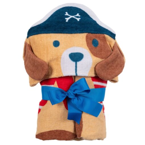 Πετσέτα θαλάσσης με κουκούλα Pirate Dog – Stephen Joseph