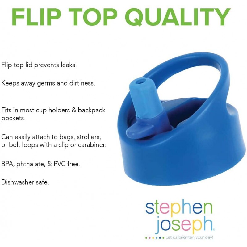 Stephen Joseph Flip Top Bottle Llama 355ml SJ112216 - Image 4