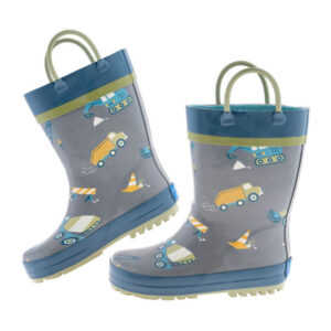 Stephen Joseph Αδιάβροχες Παιδικές Γαλότσες Construction Γκρι SJ880109