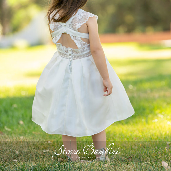 Βαπτιστικό Φόρεμα Stova Bambini SG23 G12 - Image 3