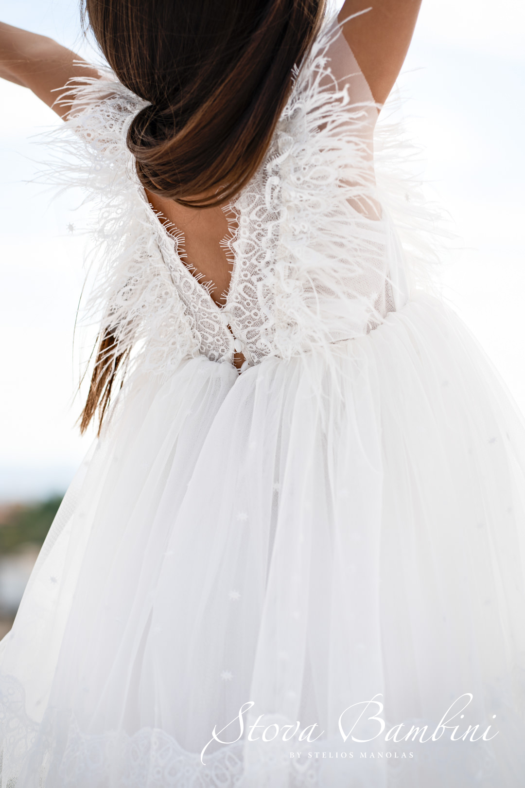 Βαπτιστικό Φόρεμα Stova Bambini SG23 G14 - Image 3