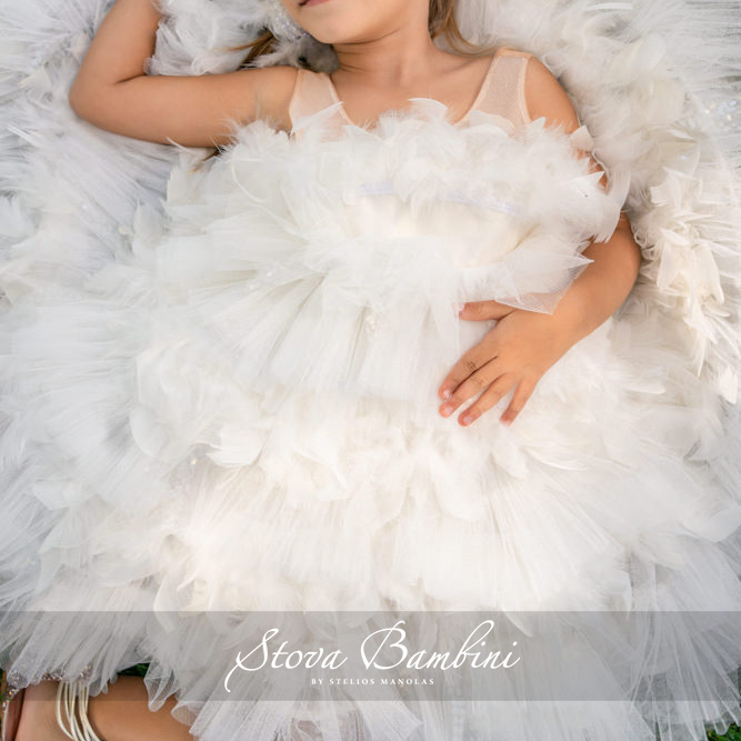 Βαπτιστικό Φόρεμα Stova Bambini SG23 G23 - Image 3