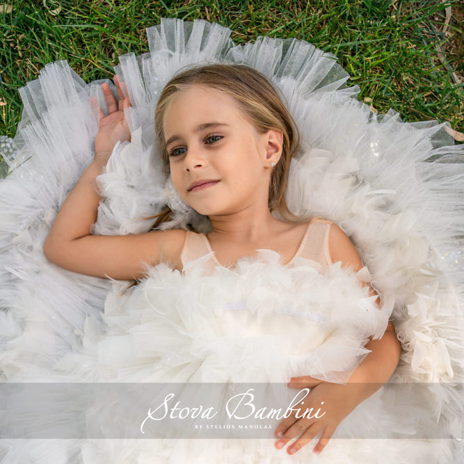 Βαπτιστικό Φόρεμα Stova Bambini SG23 G23 - Image 5