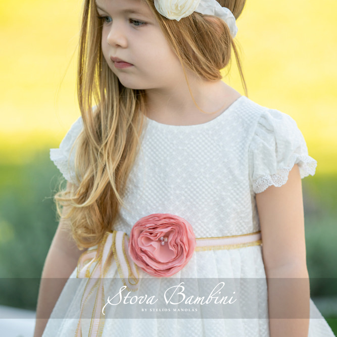 Βαπτιστικό Φόρεμα Stova Bambini SG23 G24 - Image 2