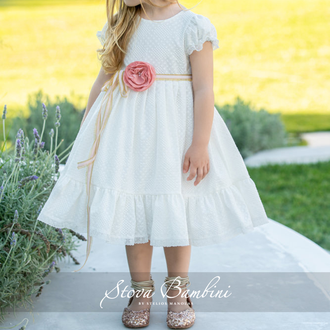 Βαπτιστικό Φόρεμα Stova Bambini SG23 G24 - Image 3