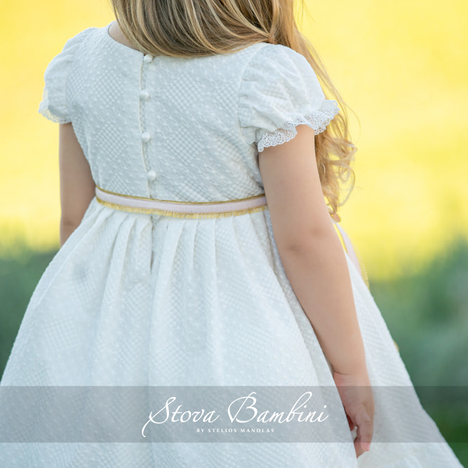Βαπτιστικό Φόρεμα Stova Bambini SG23 G24 - Image 4