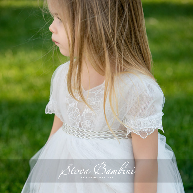 Βαπτιστικό Φόρεμα Stova Bambini SG23 G3 - Image 3
