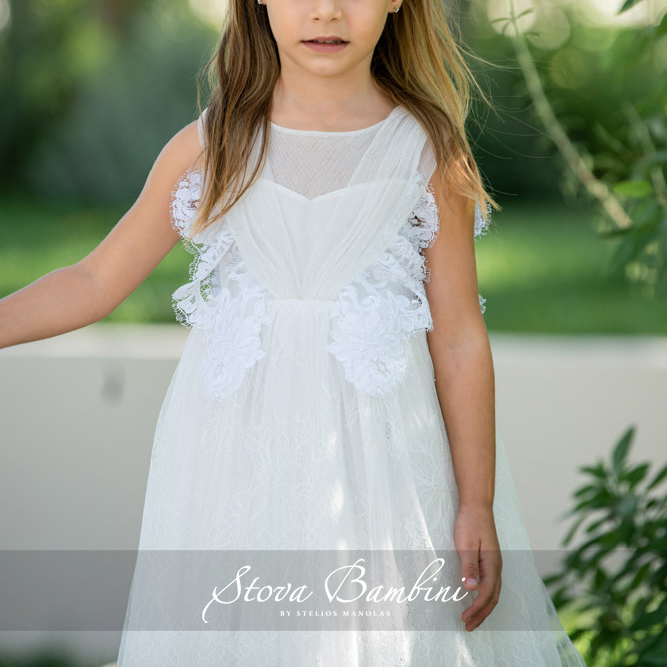 Βαπτιστικό Φόρεμα Stova Bambini SG23 G7 - Image 4