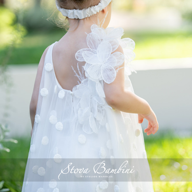 Βαπτιστικό Φόρεμα Stova Bambini SG23 G8 - Image 5