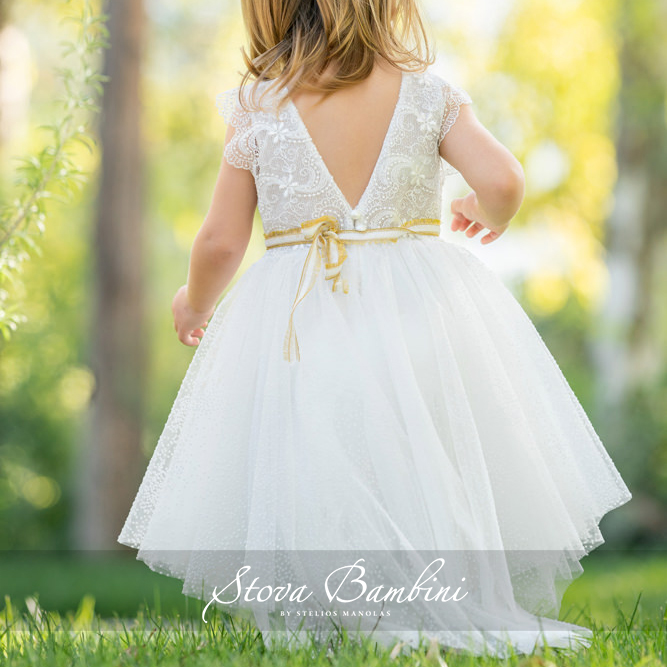 Βαπτιστικό Φόρεμα Stova Bambini SG23 G9 - Image 3
