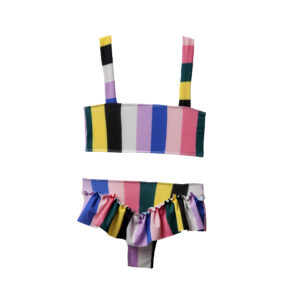 T5462 STRIPES STRIPED BIKINI KID MINUS