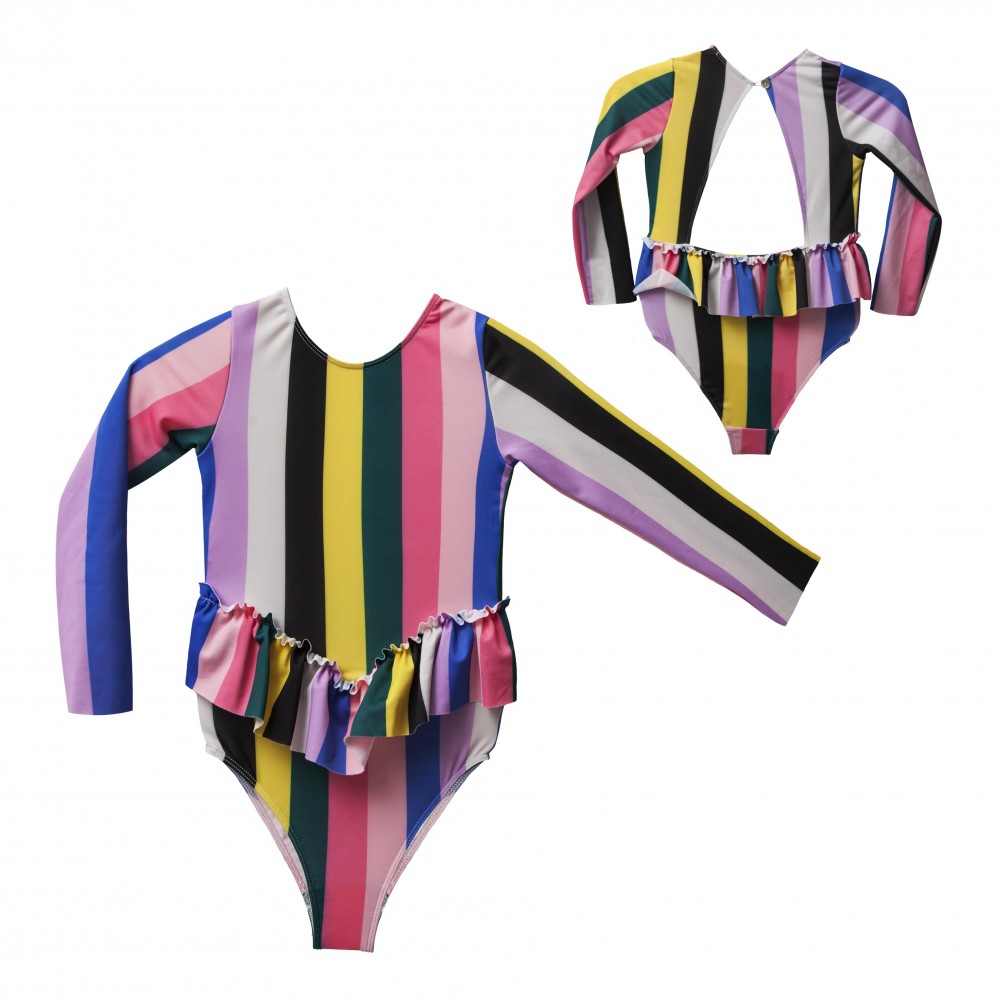 Two in a Castle μαγιό ολόσωμο πολύχρωμο T5463