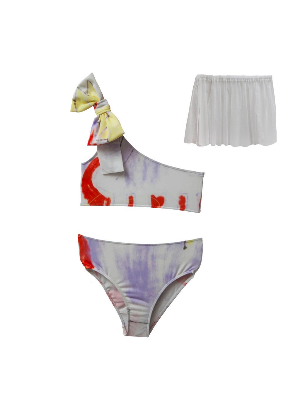 Σετ μπικίνι μαγιό με τούλινη φούστα Two in a Castle (T5465)
