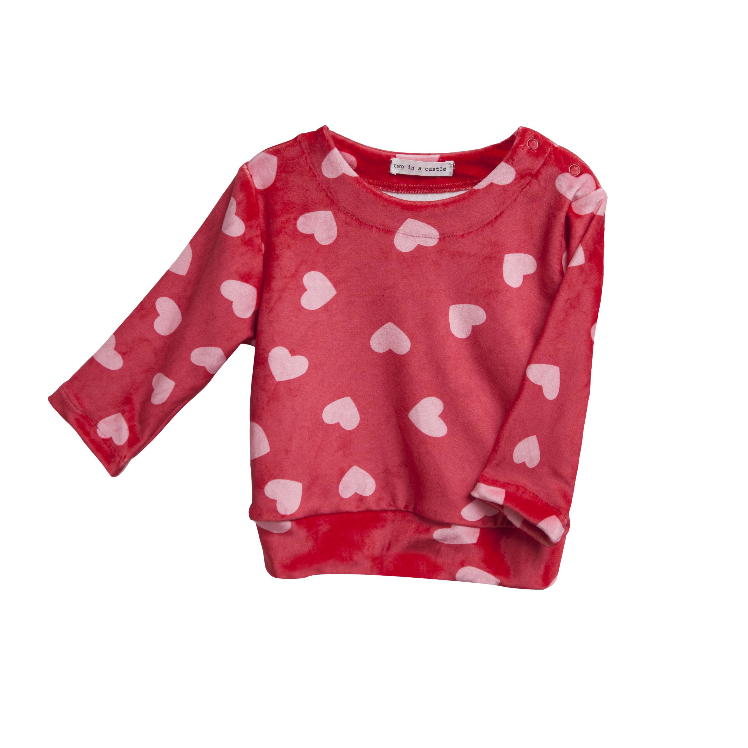 Two In A Castle Βελουτέ Σετ Καρδιές (T5590) - Image 3