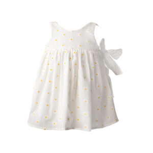 T6209 LEMON SORBET DAISY EMBROIDERY LADY DRESS BABY PLUS