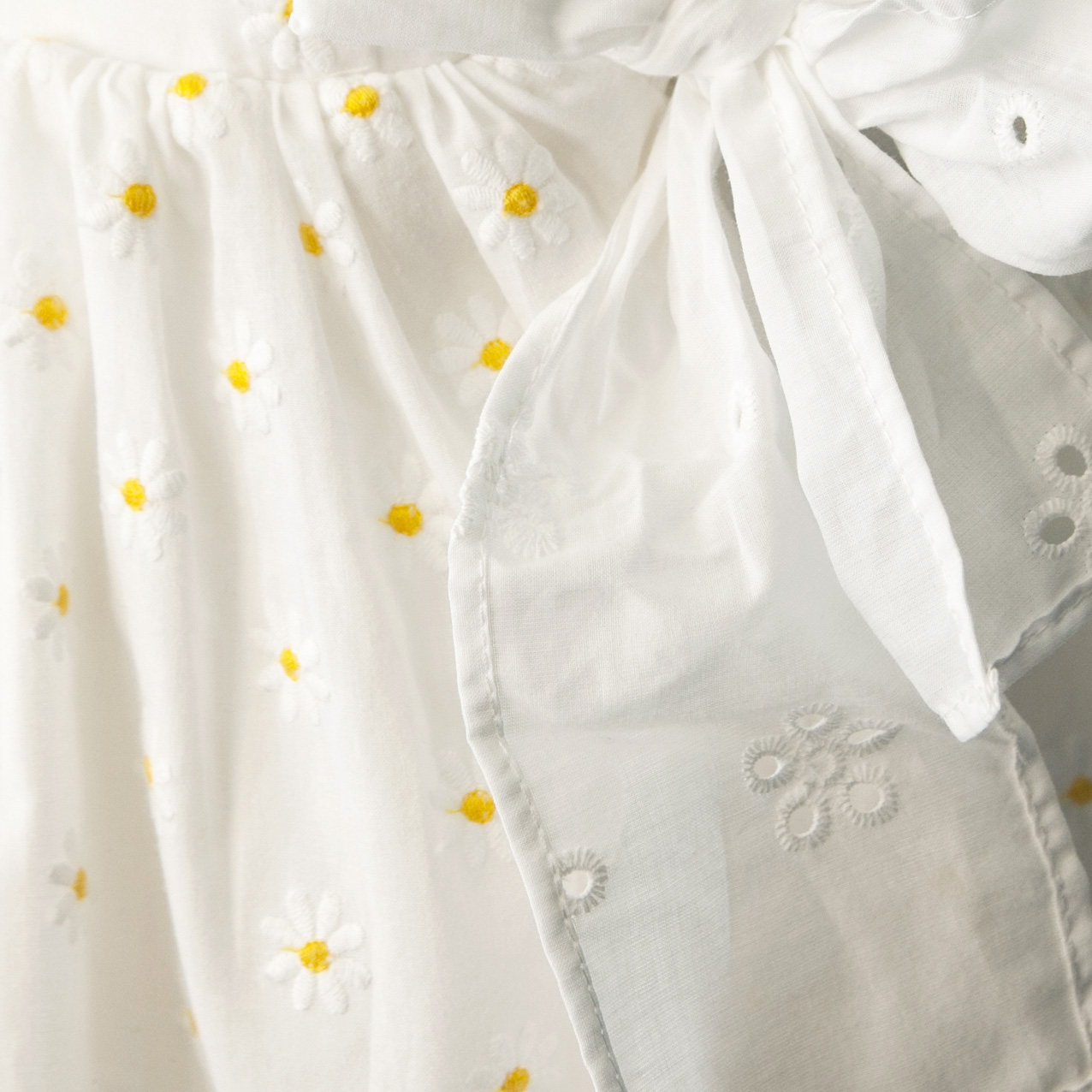 T6209 LEMON SORBET DAISY EMBROIDERY LADY DRESS BABY PLUS - Image 3
