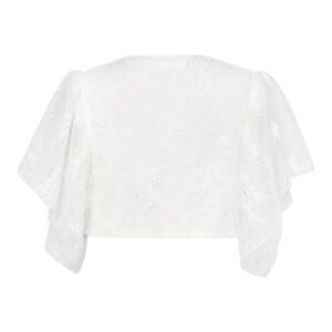 T6252 Whipped Cream Ζακέτα Με Δαντέλα