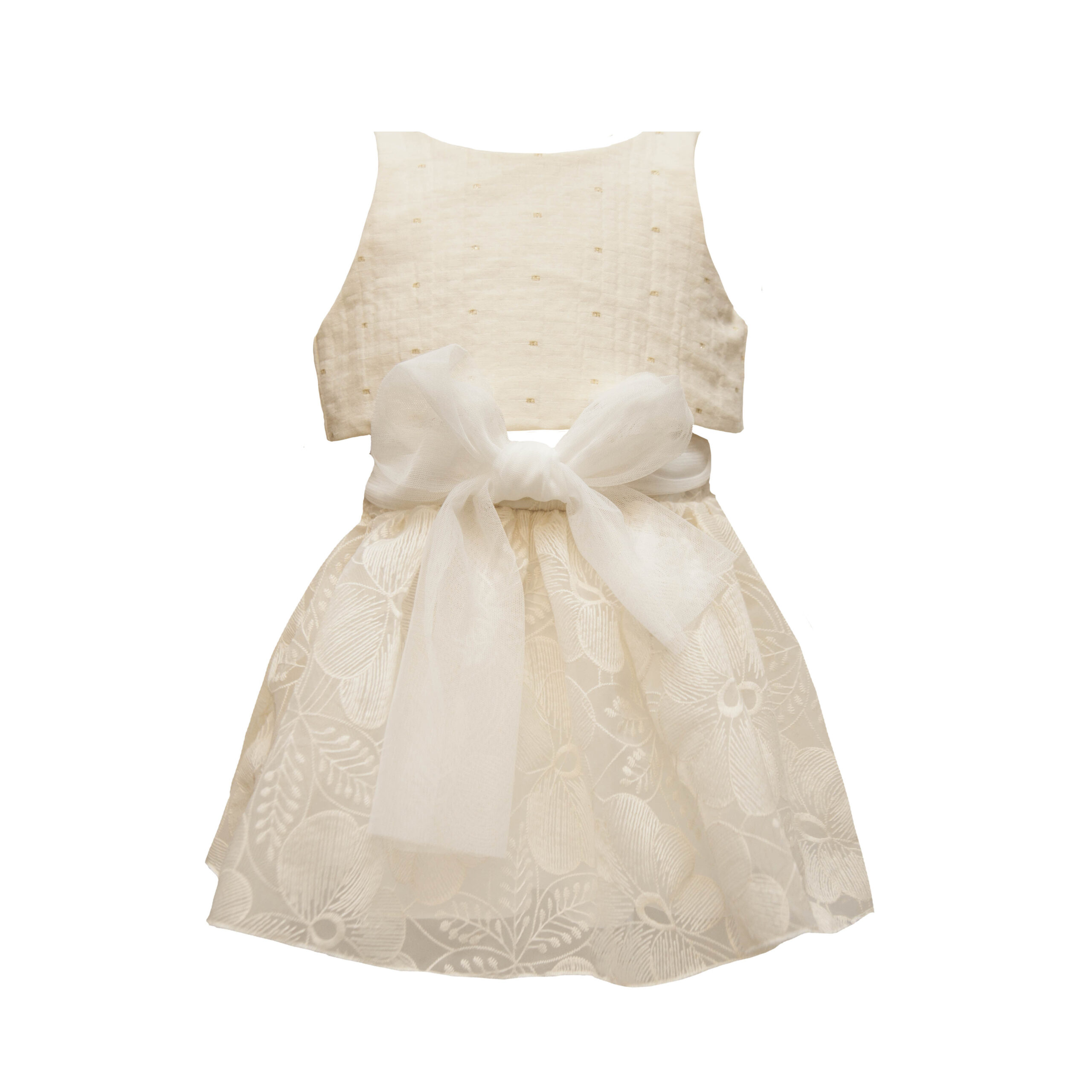 Two in a Castle Παιδικό Σετ για Κορίτσι Καλοκαιρινό Cream (T6260)