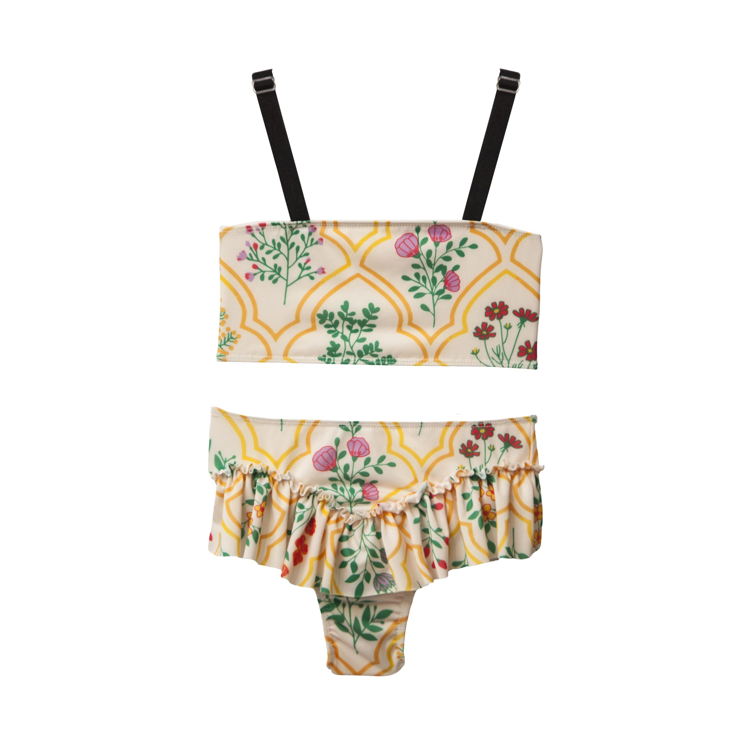 Μαγιό Μπικίνι Εκρού Two in a castle / T6447