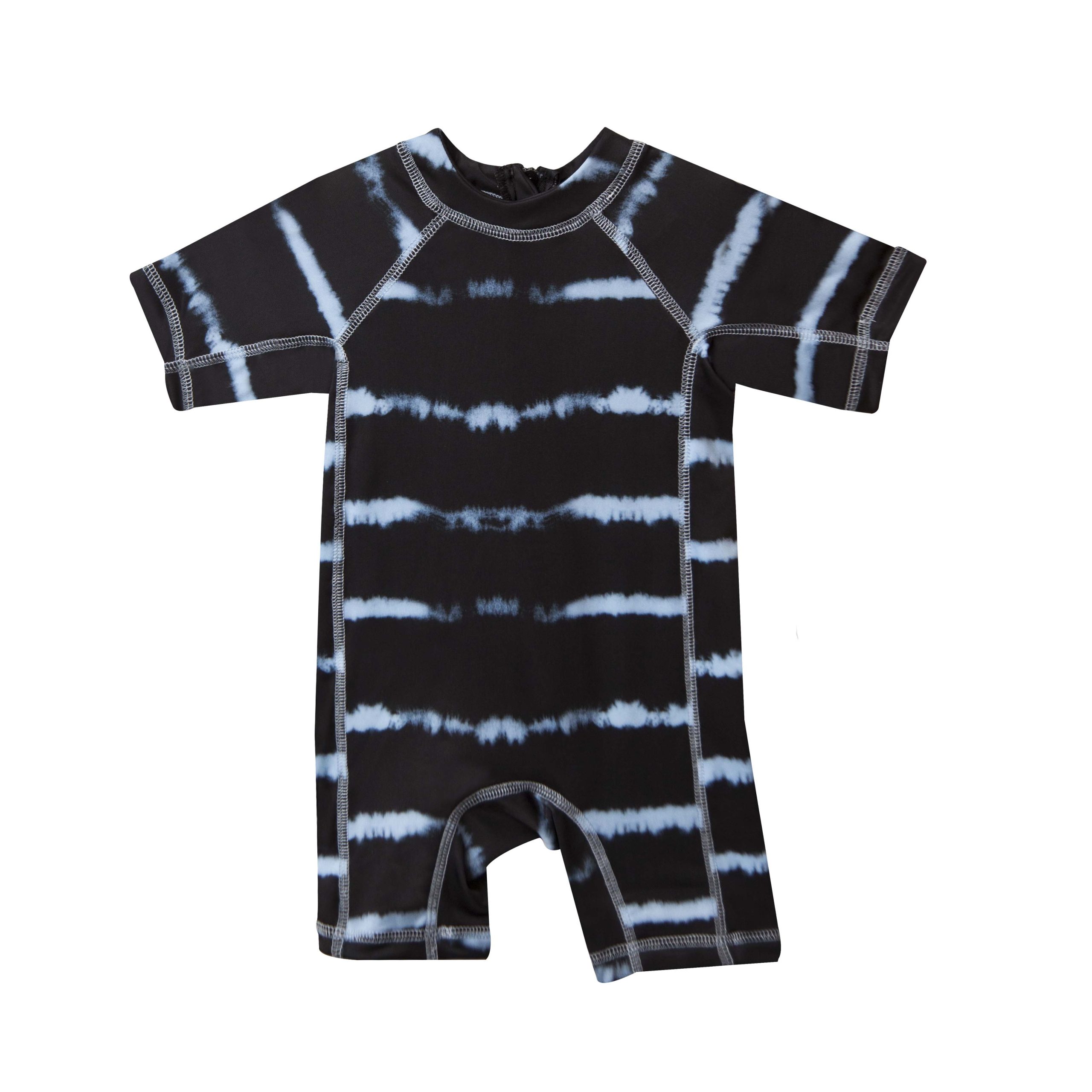 Electric Waves Ολόσωμο κοντομάνικο μαγιό / Two in a castle T6486