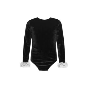 Two in a castle - Βελουτέ Κορμάκι Μαύρο (T6666)