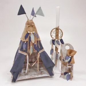 Σετ Βάπτισης Αγόρι BOY TEEPEE DREAMCATCHER