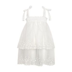 Two in a Castle φόρεμα λευκό T5181